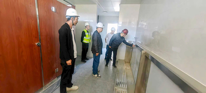 乐鱼官方端网站登录入口-乐鱼(中国)
 第六十七高级中学项目部国庆、中秋安全生产检查简报